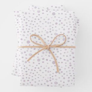 Dust Confetti Watercolor Dots Wrapping Paper