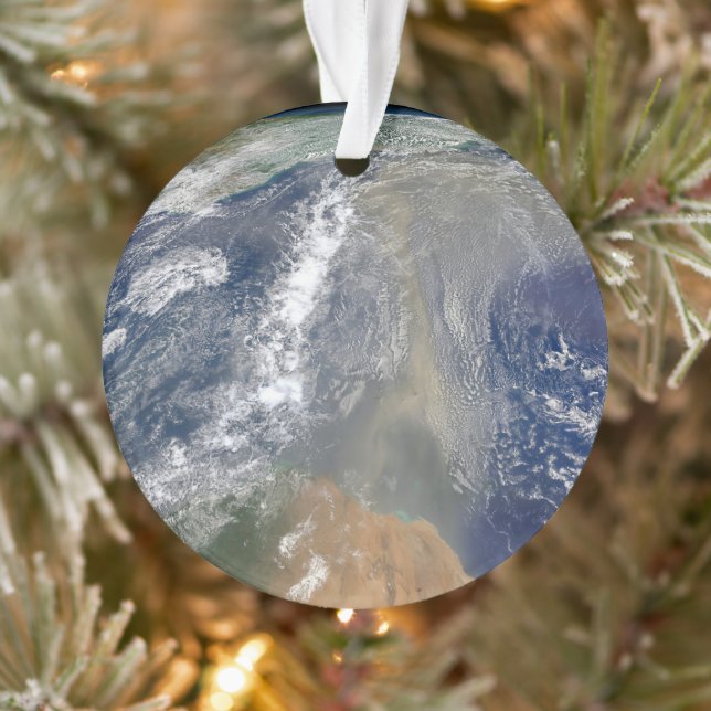 Dust Heading Towards South America Ornament (Tree)