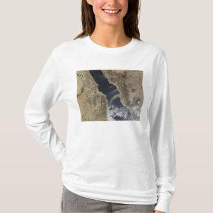 Dust plumes blow off the coast of Saudi Arabia T-Shirt