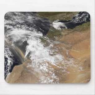 Dust plumes off the Moroccan coast Mouse Mat