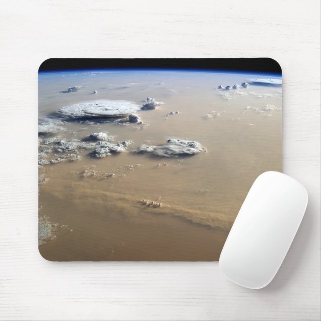 Dust Storm Across The Sand Seas Of Sahara Desert. Mouse Mat (With Mouse)