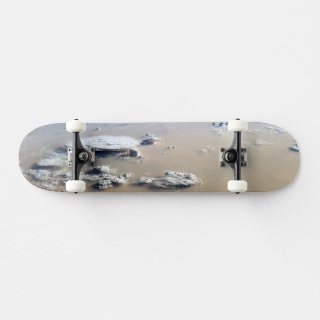 Dust Storm Across The Sand Seas Of Sahara Desert. Skateboard (Horz)