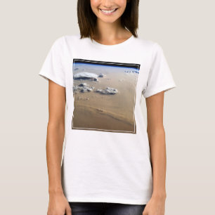 Dust Storm Across The Sand Seas Of Sahara Desert. T-Shirt