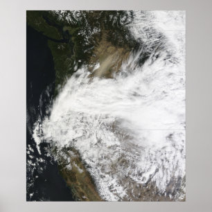 Dust storm in eastern Washington, USA Poster