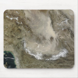 Dust storm in Iran Mouse Mat