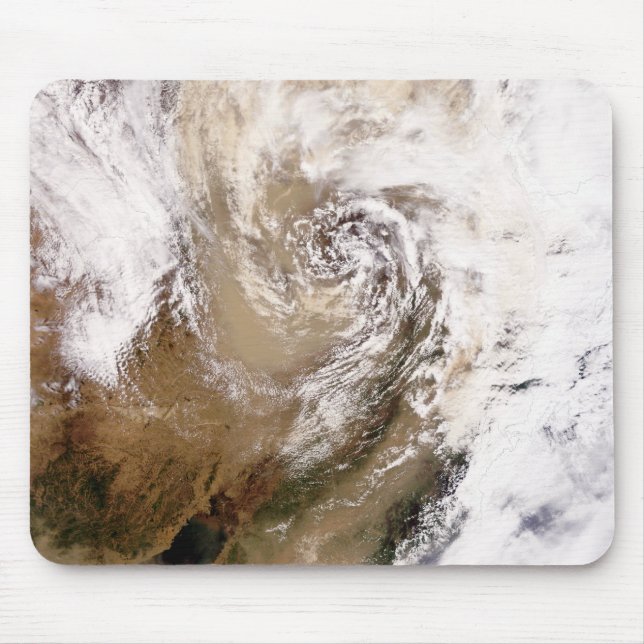 Dust storm in northern China Mouse Mat (Front)