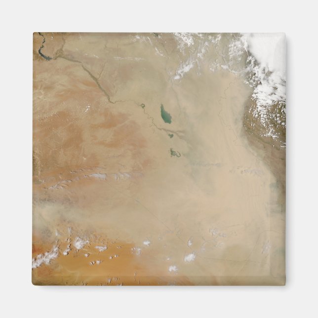 Dust storm in the Middle East Magnet (Front)
