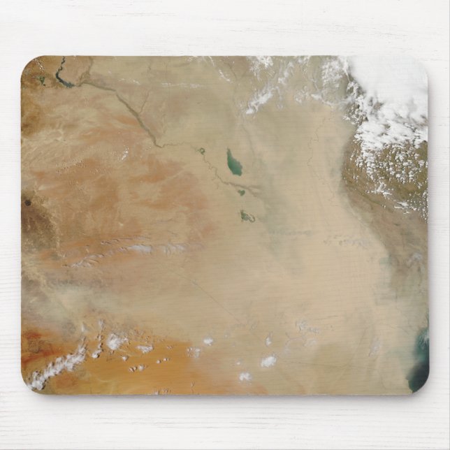 Dust storm in the Middle East Mouse Mat (Front)