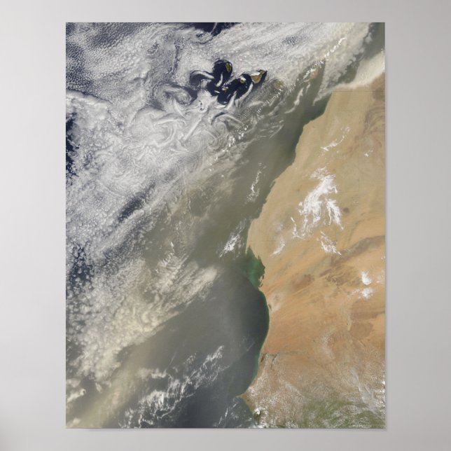 Dust storm off West Africa 2 Poster (Front)