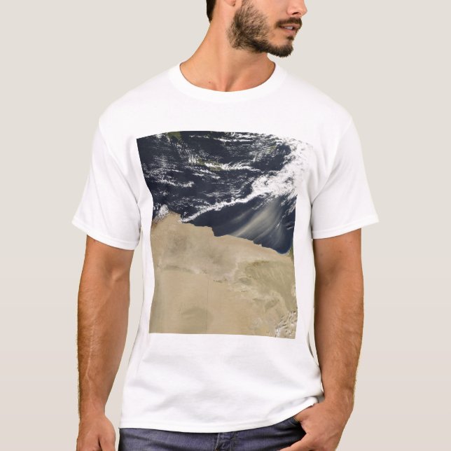 Dust storm over Egypt T-Shirt (Front)
