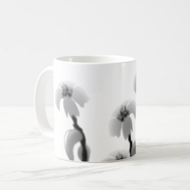Dusted Flowers Coffee Mug (Front Left)