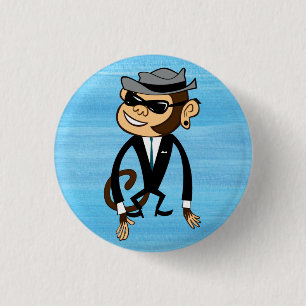 DUSTIN 3 CM ROUND BADGE