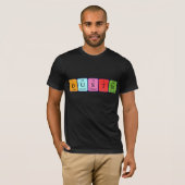 Dustin periodic table name shirt (Front Full)
