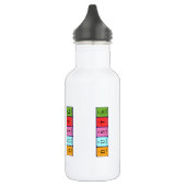 Dustin periodic table name water bottle (Left)