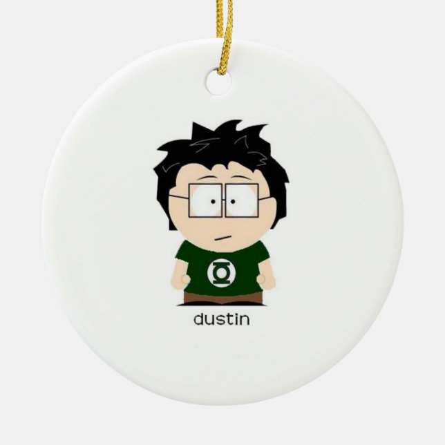 Dustin PiP Ornament (Front)