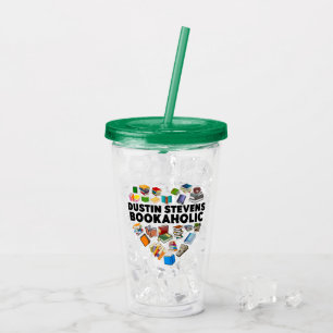 Dustin Stevens Bookaholic Acrylic Tumbler