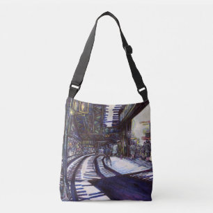 Dusting the Piano Crossbody Bag