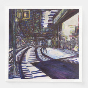 Dusting the Piano Napkin