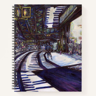 Dusting the Piano Notebook