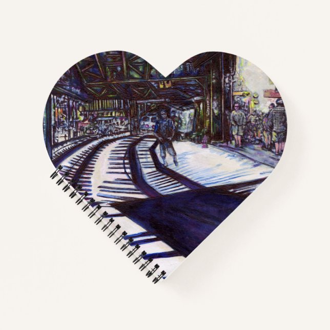 Dusting the Piano Notebook (Front)