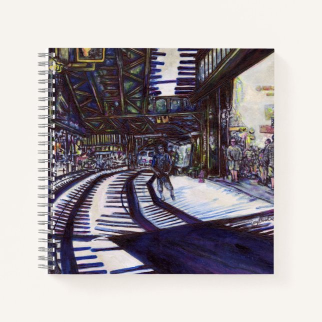 Dusting the Piano Notebook (Front)