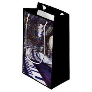 Dusting the Piano Small Gift Bag