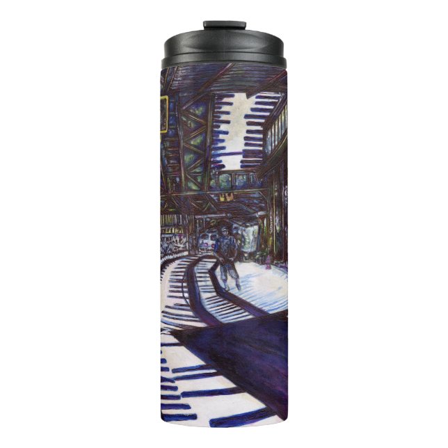 Dusting the Piano Thermal Tumbler (Front)