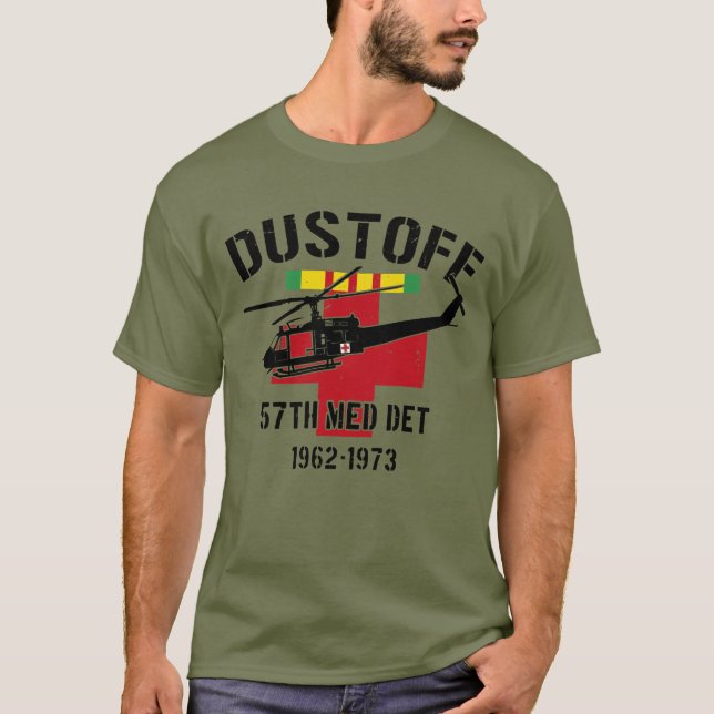 DUSTOFF / 57th Medical Company (Air Ambulance) T-Shirt (Front)