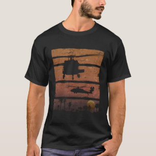 Dustoff Uh-60 Blackhawk Medevac Helicopter T-Shirt