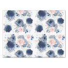 Dusty Blue and Blush Pink Flowers Elegant