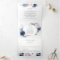 Dusty Blue and Pink Floral Botanical Wedding