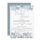 Dusty Blue Botanical Bridal Shower Invitation