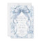 Dusty Blue Bow Toile Something Blue Bridal Shower