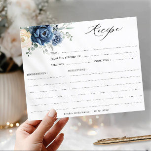 Dusty Blue Champagne Ivory Bridal Shower Recipe