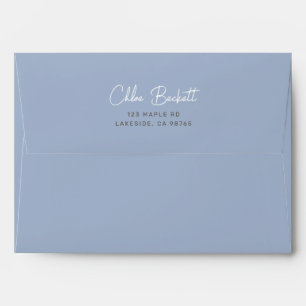 Dusty Blue  Envelope