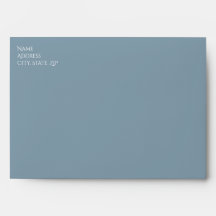 Dusty Blue Envelope A7