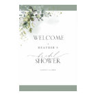 Dusty Blue Eucalyptus Botanical Shower Welcome