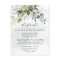 Dusty Blue Eucalyptus Greenery Succulent Wedding
