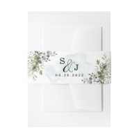 Dusty Blue Eucalyptus Greenery Succulent Wedding