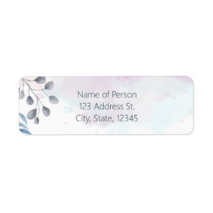 Dusty Blue Floral