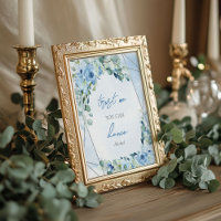 Dusty blue floral silver Trust me you can dance