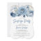 Dusty Blue Floral Surprise Birthday Party