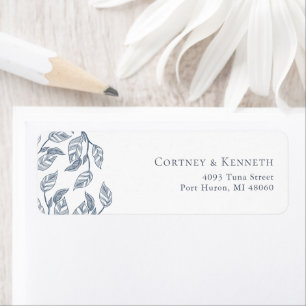Dusty Blue French Toile Elegant Romantic Wedding