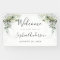 Dusty Blue Greenery Bridal Shower Welcome Sign