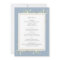 Dusty Blue Greenery Gold Frame All In One Wedding