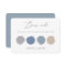 Dusty Blue, Grey, Beige Wedding Colour Palette Car