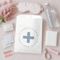 Dusty Blue Hangover Kit In Sickness and in Health 