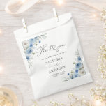 Dusty Blue Ivory Bridal Shower Favour Bag<br><div class="desc">Dusty Blue Ivory Bridal Shower Favour Bag. This stylish & elegant Bridal Shower Invitation features gorgeous hand-painted watercolor Dusty Blue Ivory Floral. Find matching items in the Dusty Blue Ivory Floral Collection.</div>