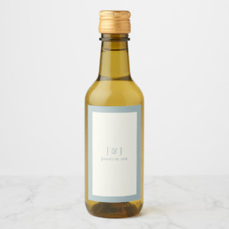 Dusty Blue Mini Wine Labels V1