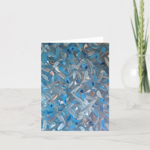 Dusty Blue Note Card